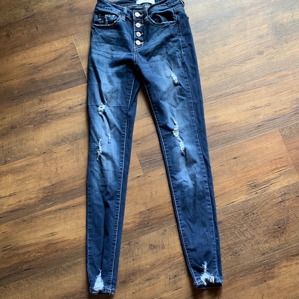 KanCan skinny jeans, high waisted